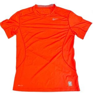Nike Orange Men’s Compression T-Shirt